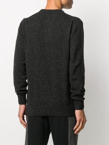 Black Silk-wool Blend Jumper