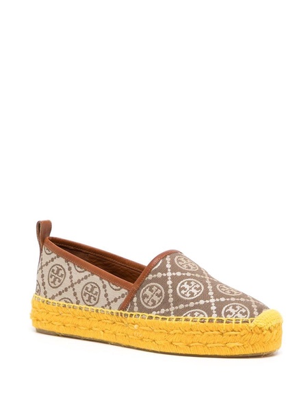 logo-print espadrilles 