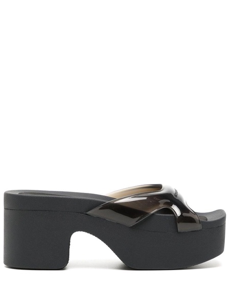 platform-sole open-toe sandals