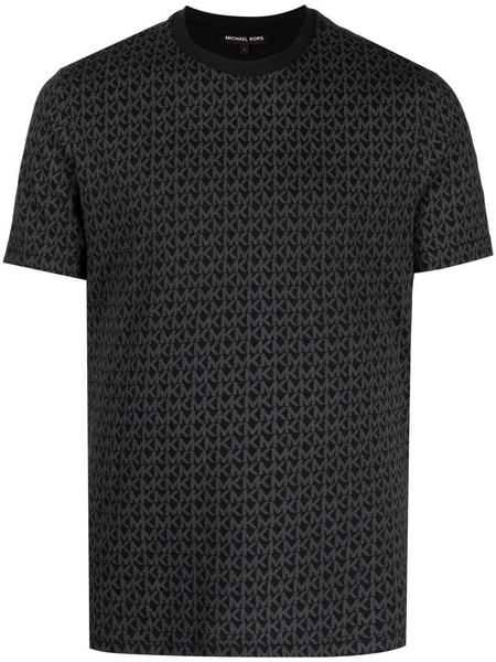 monogram jacquard T-shirt