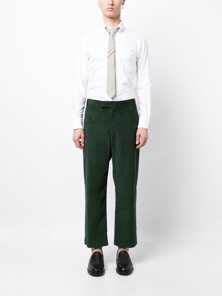 RWB-stripe corduroy trousers