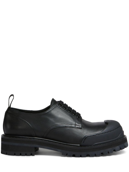 Dada Army leather derby shoes