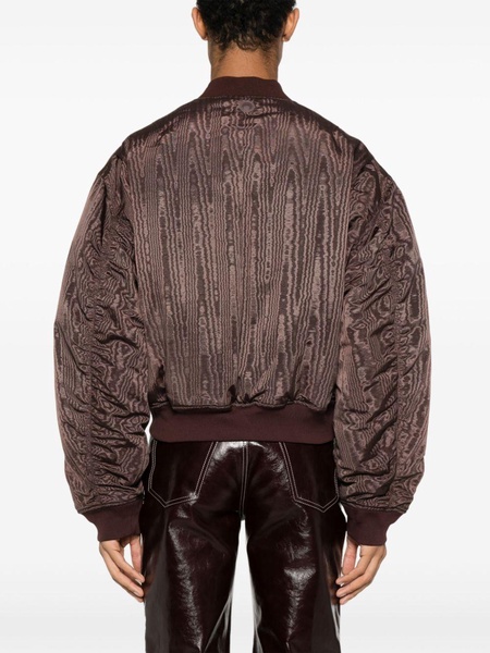 Regenerated reversible bomber jacket