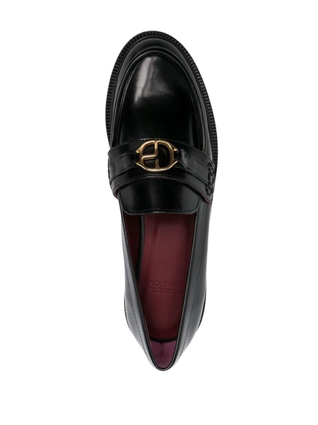 leather loafers