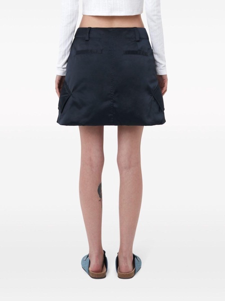 A-line cargo miniskirt