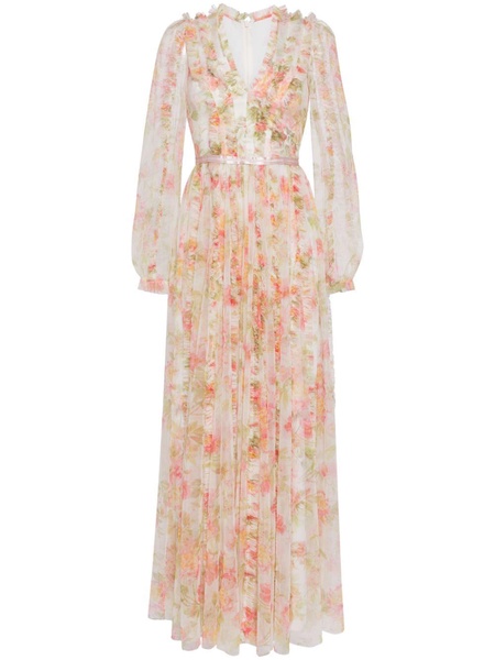 Peony Promise maxi dress