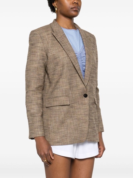 Prince of Wales-pattern blazer