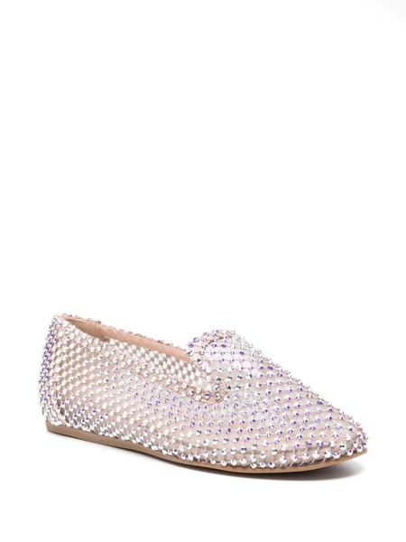 Gilda crystal-embellished slippers