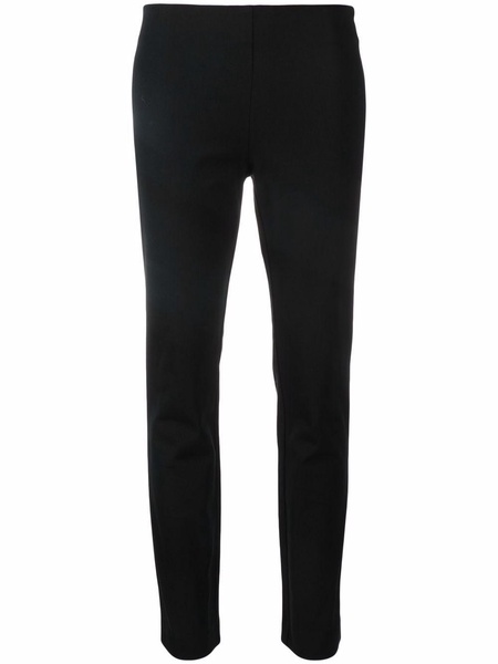 slim-cut trousers