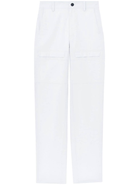 mid-rise cotton cargo pants