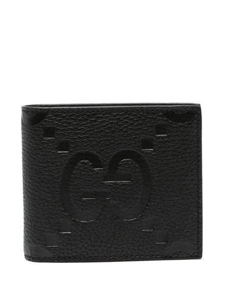 Sophisticated Gucci Logo Leather Bi-Fold Wallet