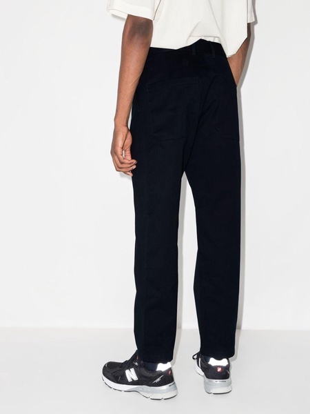 straight-leg trousers