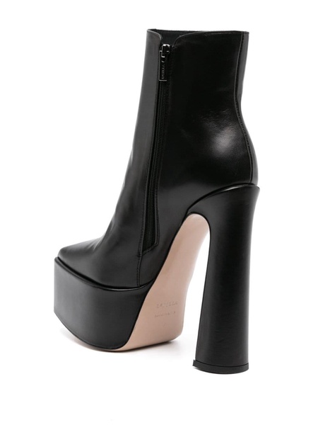 Nina 170mm platform leather boots