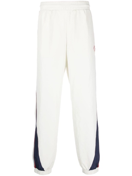 logo-patch side-stripe track pants