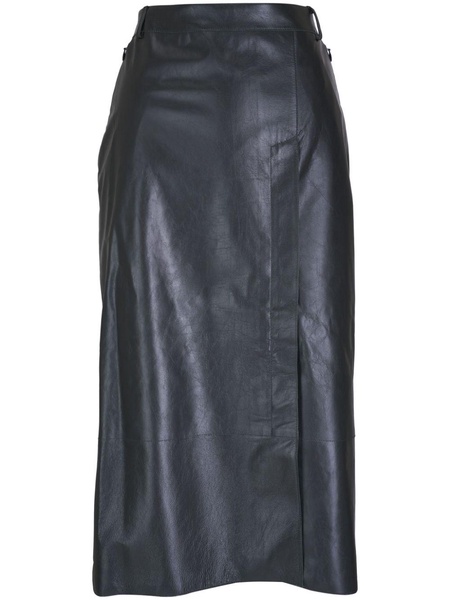 leather skirt