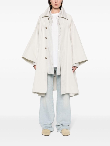 Leinster cotton trench coat