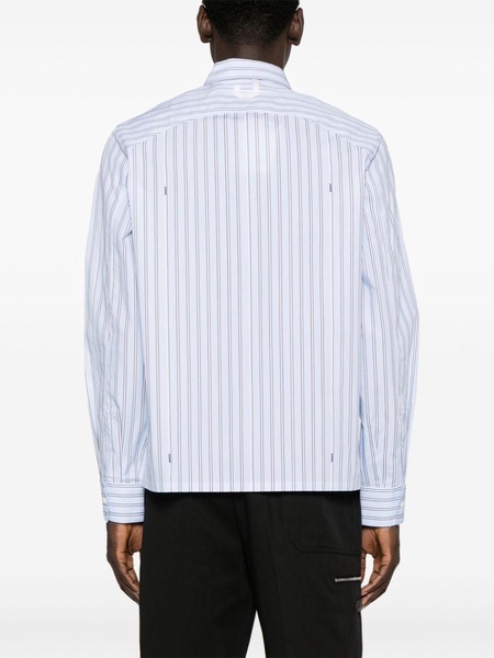 La Chemise Manches Longue striped cotton shirt