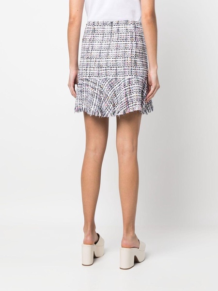 summer boucle mini skirt