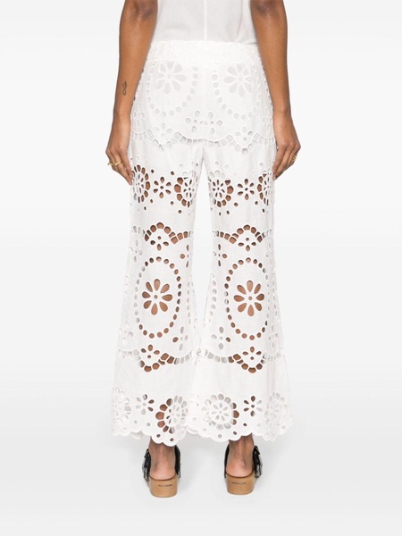 Lexi broderie anglaise trousers