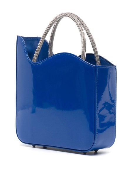 Ivy patent-leather tote bag