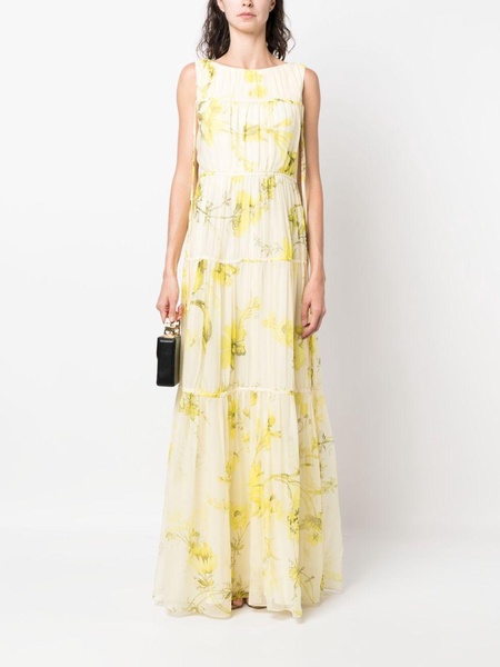 Isla floral-print maxi dress