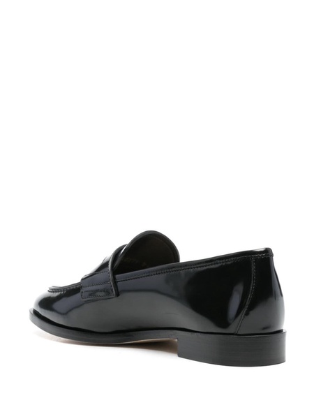 leather loafers