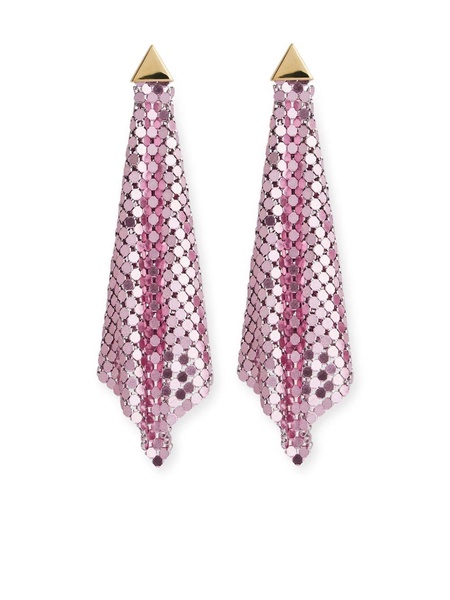 chainmail drop earrings