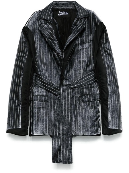 trompe-l'oeil padded jacket