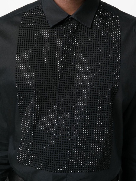 Sartorial stud-embellished shirt