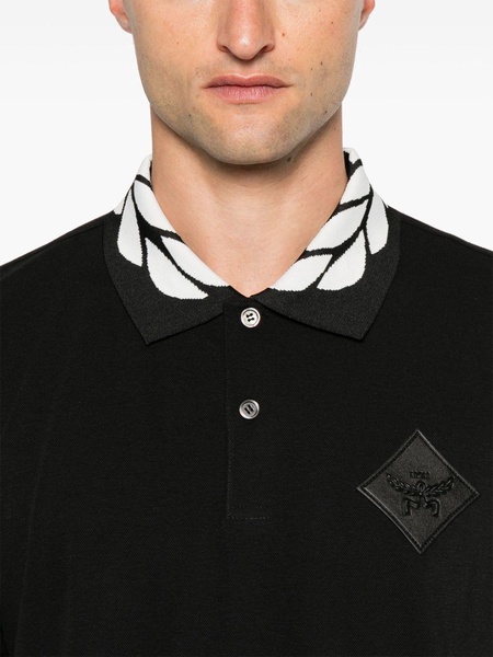 Laurel-Stars Piqué Polo Shirt