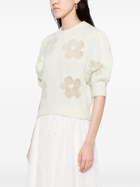 Vienne floral intarsia jumper