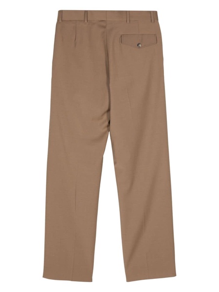 wool-blend tailored trousers