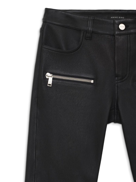 Remy leather skinny trousers 