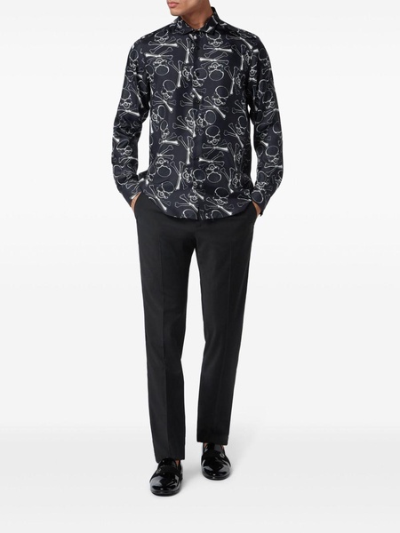 Skull&Bones silk shirt