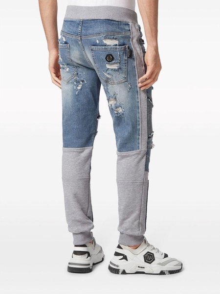 Skull & Bones tapered jeans 