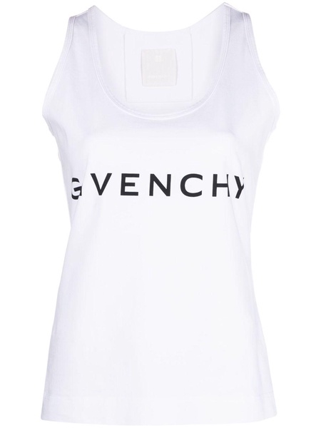 Givenchy Logo Cotton Tank Top