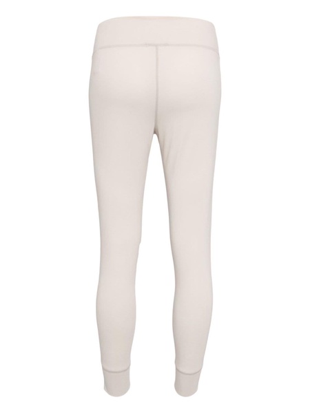 seam-detail mid-rise leggings 