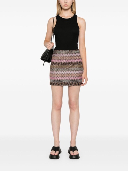 Missoni Mini Skirt With Zigzag Pattern