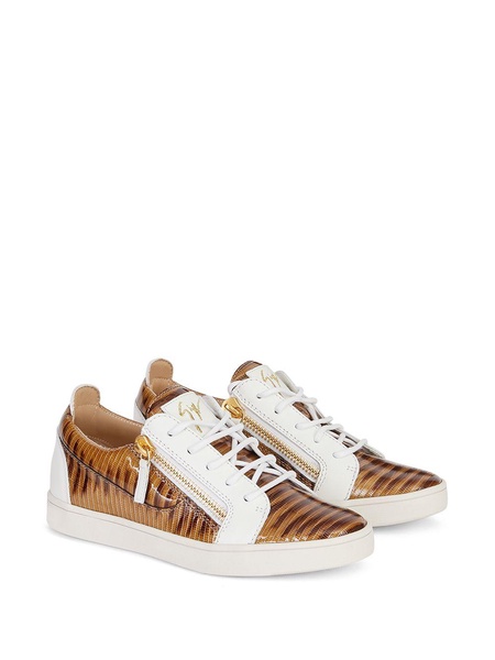 Gail snakeskin-effect sneakers