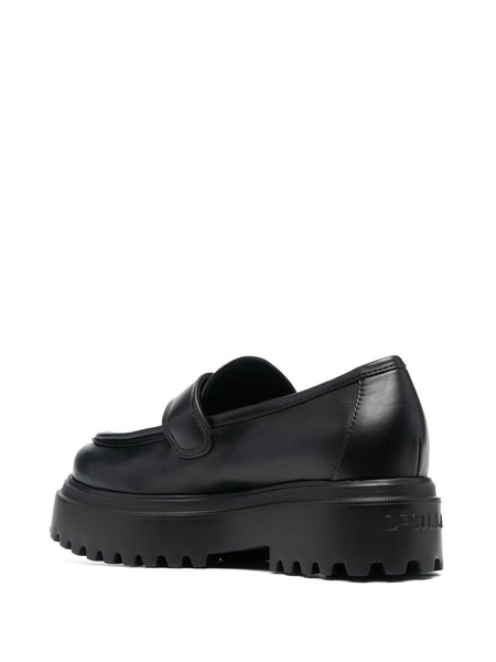 City Life leather loafers