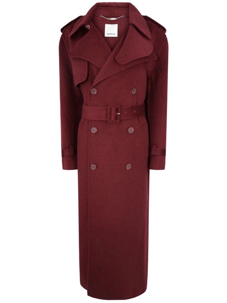 Rumi belted long coat