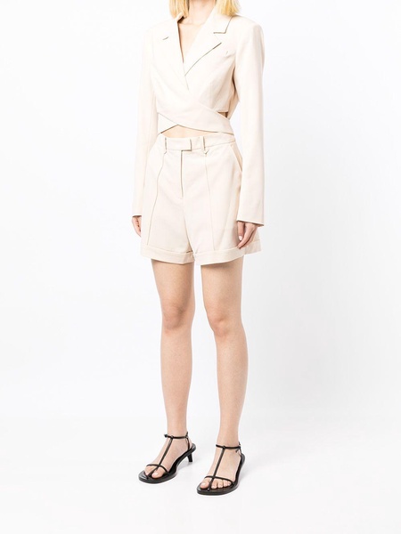 Nella tailored wrap playsuit 