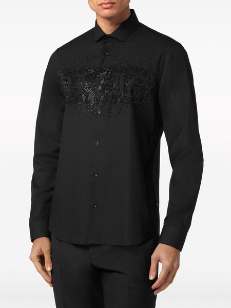 Sugar Daddy rhinestone-embellished shirt