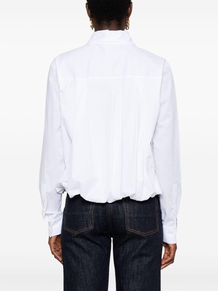 puffball-hem shirt