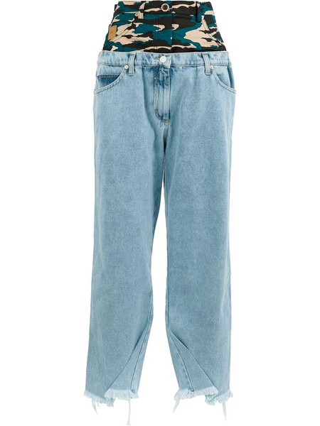 frayed hem jeans