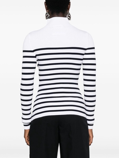 Striped jumper sailor top