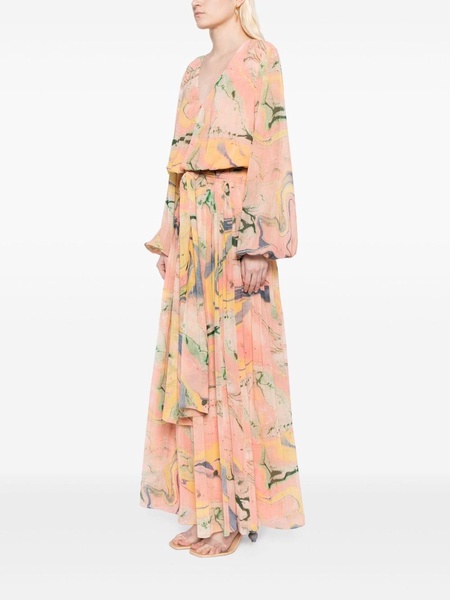 Diane floral-print maxi dress