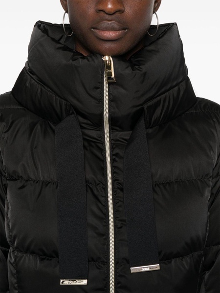 drawstring parka