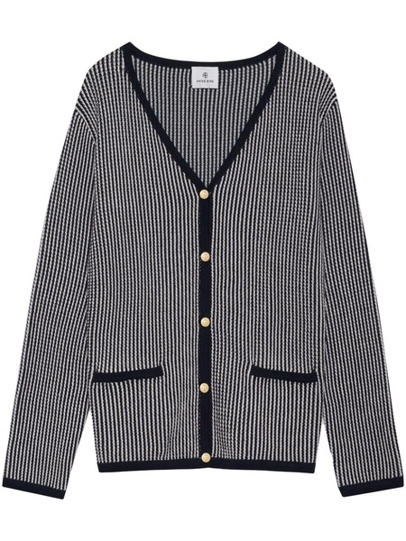 Dave stripe-pattern cardigan