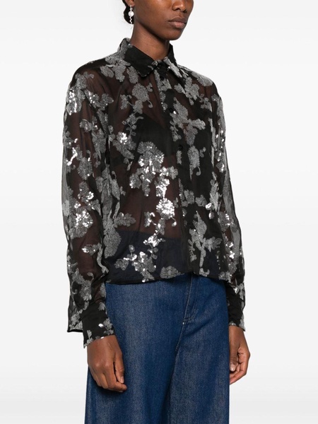 Genni sequinned shirt